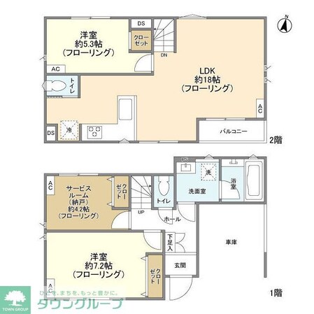 Kolet阿佐ヶ谷の物件間取画像